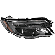 2016-2022 Honda Pilot - Passenger Side Headlight, with Bulb, LED, with Auto Dimming, 6 Cyl., 3.5L Engine