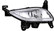 2014 Hyundai Sonata - Front, Driver Side Halogen Fog Light, With bulb(s)