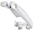 2009 Hyundai Sonata - Front, Driver Side Chrome Exterior Door Handle, With Key Hole, Sedan