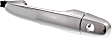 Front, Driver Side Chrome Exterior Door Handle, With Key Hole