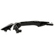 Front, Passenger Side Chrome Exterior Door Handle, Without Key Hole