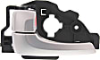 Front Or Rear, Driver Side Painted Silver Interior Door Handle, Sport Utility