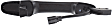 Front, Passenger Side Exterior Door Handle, Primed, Without Key Hole, With Radio-Frequency Identification Keyless System, Left Hand Drive