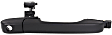 2002-2006 Honda CR-V - Front, Passenger Side Textured Black Exterior Door Handle, With Key Hole