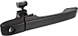 2002-2006 Honda CR-V - Front, Passenger Side Textured Black Exterior Door Handle, With Key Hole