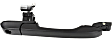 2002-2006 Honda CR-V - Front, Passenger Side Textured Black Exterior Door Handle, With Key Hole
