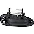 2004 Honda Civic - Front, Driver Side Smooth Black Exterior Door Handle, With Key Hole, Hatchback