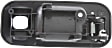 Rear, Driver Side Textured Black Interior Door Handle