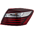 2017 Honda Accord - Passenger Side, Outer LED Tail Light, With bulb(s), 4-Door, Sedan, Mounts on Body, OE Replacement