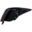 2017 Honda Accord Sport - Driver Side, Outer LED Tail Light, With bulb(s), 4-Door Mounts on Body, OE Replacement, Sedan