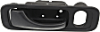 Front, Driver Side Interior Door Handle, Black, With Door Lock Hole, 4 Cyl., 2.4L Engine
