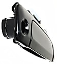 Front, Passenger Side Smooth Black Exterior Door Handle, With Key Hole