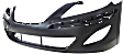 2011-2014 Hyundai Genesis - Front Primed Bumper Cover, Sedan, Without Parking Aid Sensor Holes