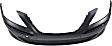 Front Primed Bumper Cover, Sedan, With Parking Aid Sensor Holes, CAPA Certified
