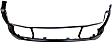 2016-2018 Hyundai Tucson - Front, Lower Bumper Cover, Textured, With Skid Plate, Without Pedestrian Recognition