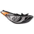 2011-2013 Hyundai Elantra - Passenger Side Headlight, with Bulb, Halogen, Coupe/Sedan