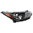 2015-2017 Hyundai Accent - Passenger Side Headlight, with Bulb, Halogen, Standard Type