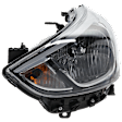 Driver Side Headlight, with Bulb, Halogen, Standard Type, 4 Cyl., 1.6L Engine, CAPA Certified