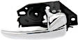 Front Or Rear, Passenger Side Chrome Interior Door Handle