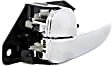 Front Or Rear, Driver Side Chrome Interior Door Handle