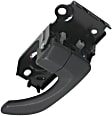 Front, Passenger Side Gray Interior Door Handle