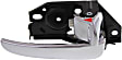 1999-2001 Hyundai Sonata - Front or Rear, Passenger Side Chrome Interior Door Handle, With door lock button, Sedan