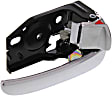 1999-2001 Hyundai Sonata - Front or Rear, Passenger Side Chrome Interior Door Handle, With door lock button, Sedan