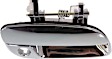 Front, Passenger Side Chrome Exterior Door Handle, With Key Hole