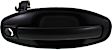 Front, Passenger Side Primed Exterior Door Handle, With Key Hole