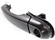 Front, Driver Side Primed Exterior Door Handle, With Key Hole, Sport Utility