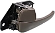 Front Or Rear, Driver Side Beige Interior Door Handle, Sedan