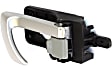 Front Or Rear, Passenger Side Silver lever Interior Door Handle