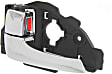 Front Or Rear, Driver Side Chrome Interior Door Handle, With Door Lock Button, Sport Utility