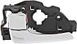 Front Or Rear, Driver Side Chrome Interior Door Handle, With Door Lock Button, Sport Utility