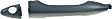 Front, Driver Side Primed Exterior Door Handle, With Key Hole