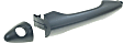 Front, Driver Side Primed Exterior Door Handle, With Key Hole