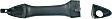 Front, Driver Side Primed Exterior Door Handle, With Key Hole