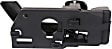 Front, Driver Side Black Interior Door Handle, Coupe