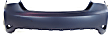 Rear Primed Bumper Cover, Except Hybrid Model