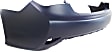 Rear Primed Bumper Cover, Except Hybrid Model