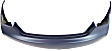 Rear Primed Bumper Cover, Except Hybrid Model