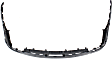 Rear, Lower Bumper Cover, Textured, Except Sport Model, With Parking Aid Sensor Holes, Without Blind Spot Detection Holes