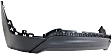 Rear, Lower Bumper Cover, Textured, Without Blind Spot Detection