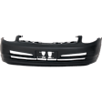 Front Primed Bumper Cover, Base Model, Sedan, Non-Aero Design