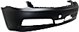 Front Primed Bumper Cover, X Model, 6 Cyl., 3.5L Engine, Sedan, AWD, CAPA Certified
