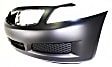 Front Primed Bumper Cover, Sedan, For Models Without Sport Package, Without Technology Package