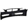 Front Primed Bumper Cover, For Models Without Sport Package, (Convertible 09-09)/Coupe, Without Parking Aid Sensor Holes, Without Fog Light Holes
