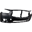 Front Primed Bumper Cover, For Models With Premium Package, With Fog Light Holes, With Parking Aid Sensor Holes