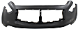 Front Primed Bumper Cover, For Models With Premium Package, With Parking Aid Sensor Holes, Without Fog Light Holes, With Navigation System
