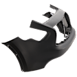 Front Primed Bumper Cover, Without Navigation System, Without Parking Aid Sensor Holes, Without Fog Light Holes, Without Navigation System